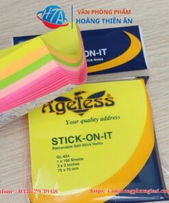 Note giấy GL-654 (5 màu 5 lớp 75x75mm)