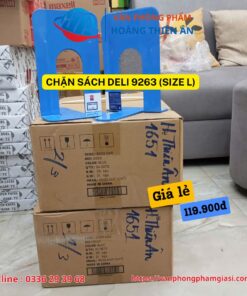 CHẶN SÁCH ĐẠI DELI 9263 (SIZE L)
