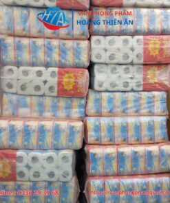 KHĂN GIẤY CUỘN EMOS XANH