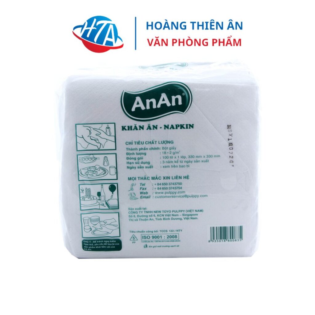 KHĂN AN AN 100 TỜ