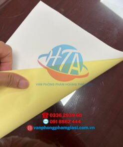 Decal đế vàng A4 (100 tờ/xấp)