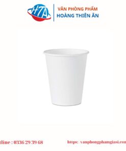 Ly giấy trắng 6.5 OZ 185ml - 7,4x7,3x4,9