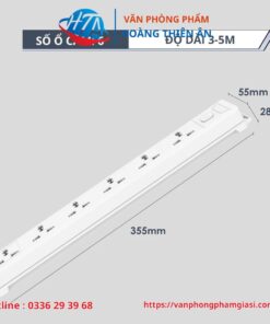 Ổ cắm điện DELI 6 ổ dài 5m