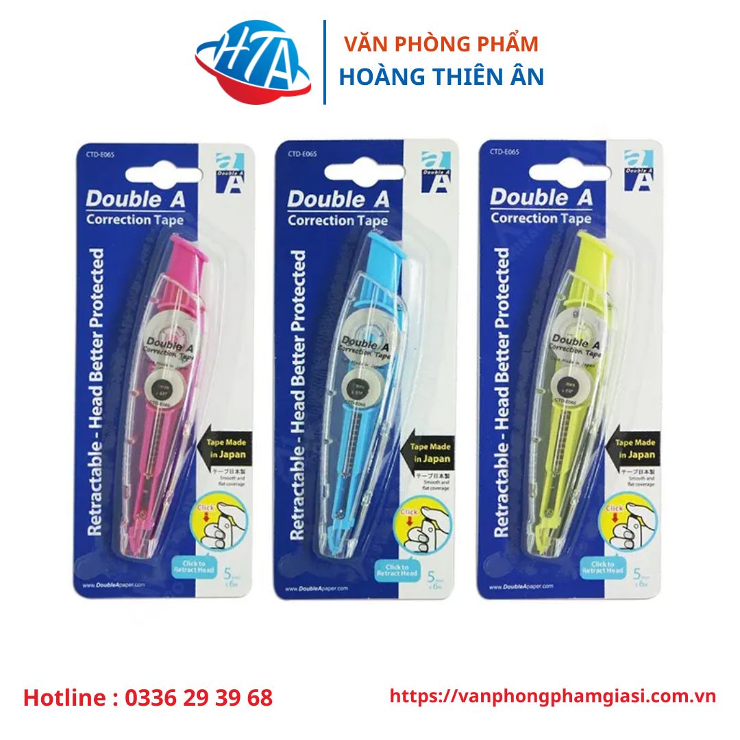 Bút xóa kéo Double A CTR-C065