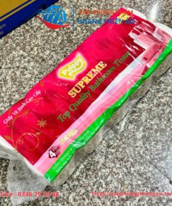 Giấy lụa Pulppy Supreme 4 lớp (Lốc 10 cuộn)