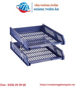 Giá đựng tài liệu 2 tầng Deli EZ610-VN