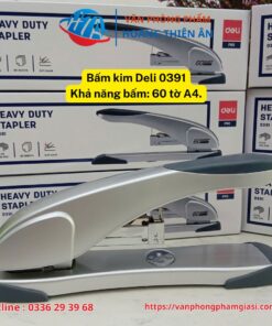 Dập Ghim Cỡ Lớn Deli E0391 _ 60 trang