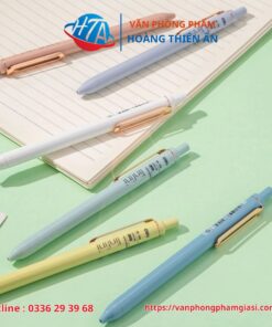Bút gel bấm Deli EG338
