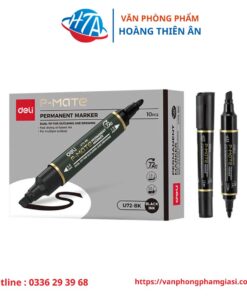 Bút Lông Dầu 2 Đầu Deli U72 (1)