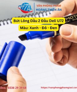 Bút Lông Dầu 2 Đầu Deli U72 (4)