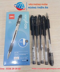 BÚT GEL DELI G66-BK